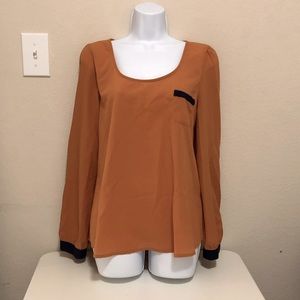 Long sleeve blouse